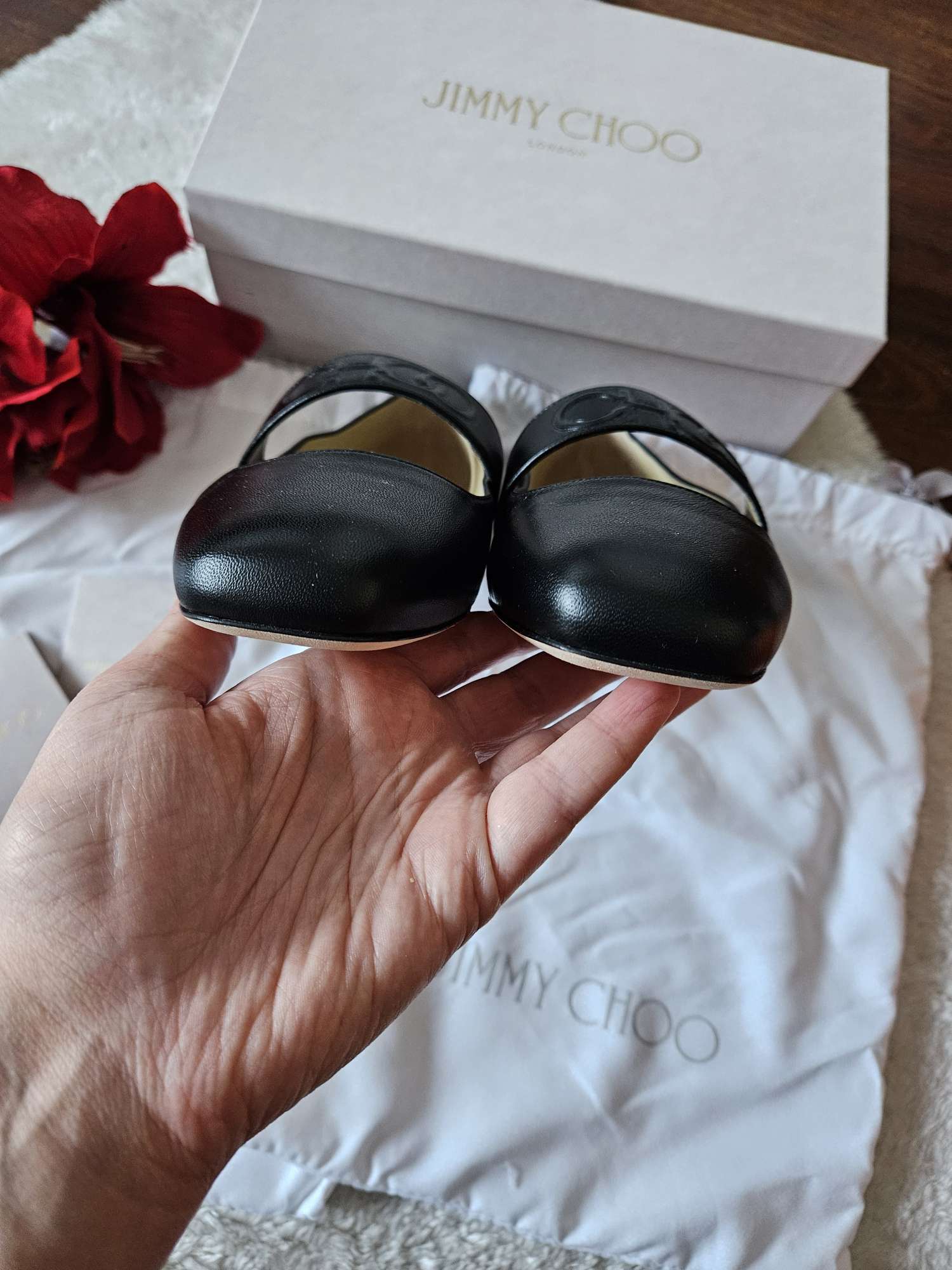 Jimmy Choo "mary jane" topanocky