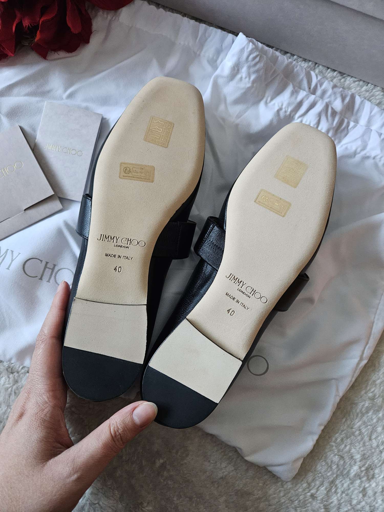 Jimmy Choo "mary jane" topanocky