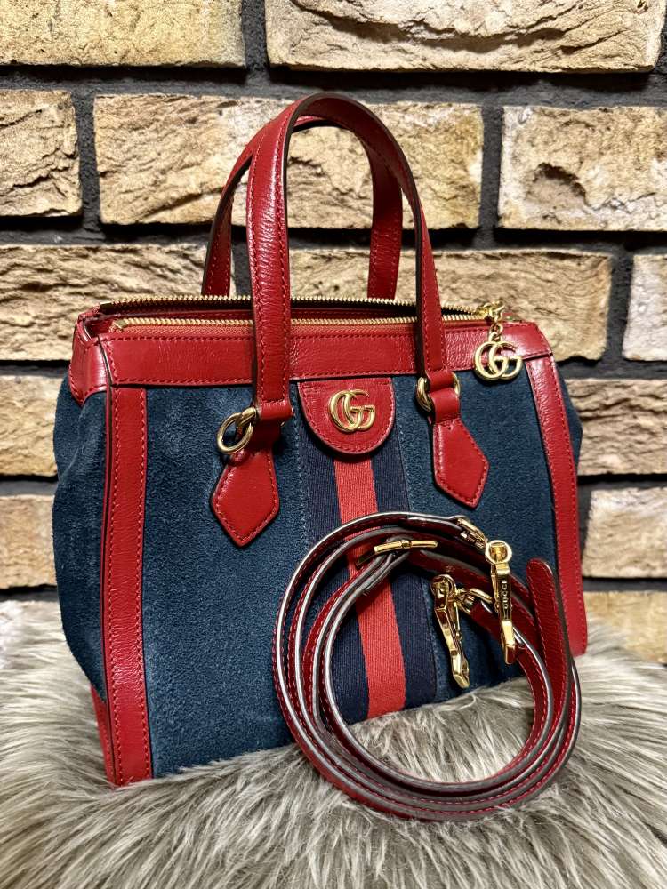 Gucci Vintage Web Ophidia Small Tote Bag