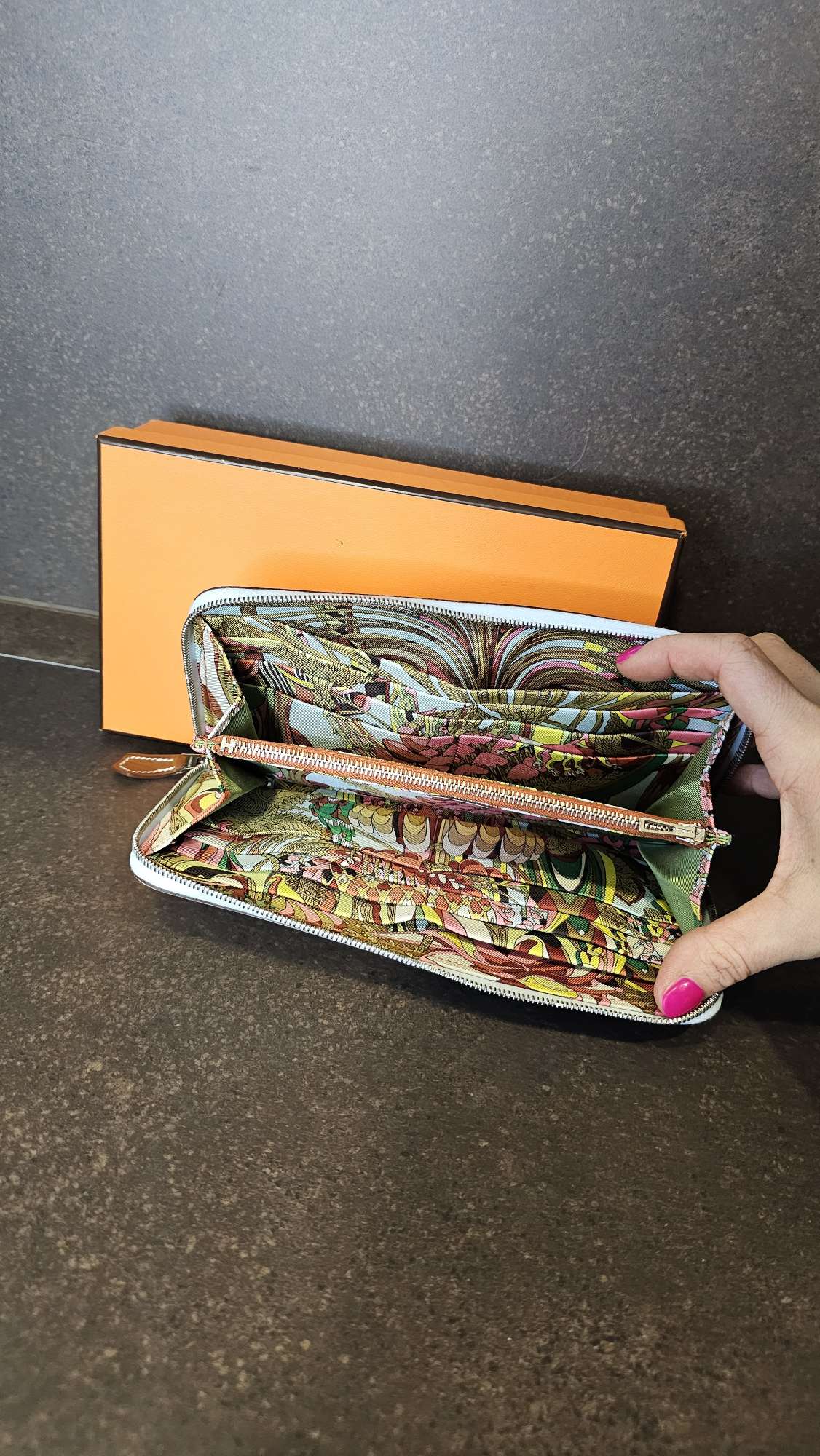 Dlhá peňaženka Hermes