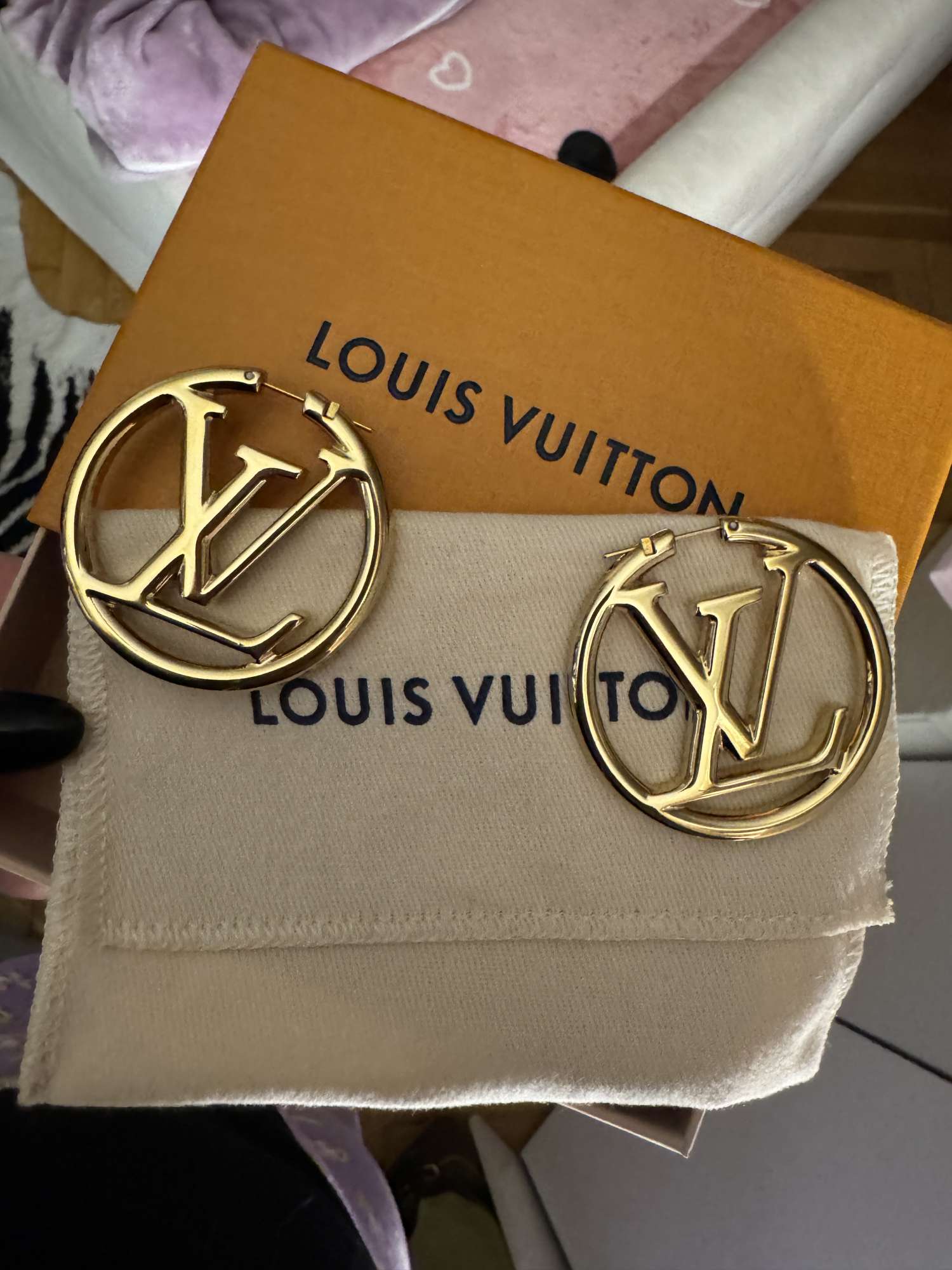 Louis Vuitton náušnice