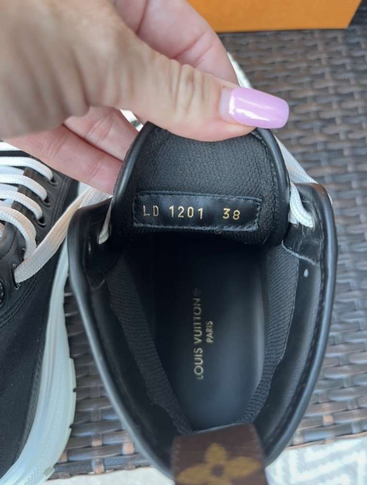 Louis Vuitton cloth trainers