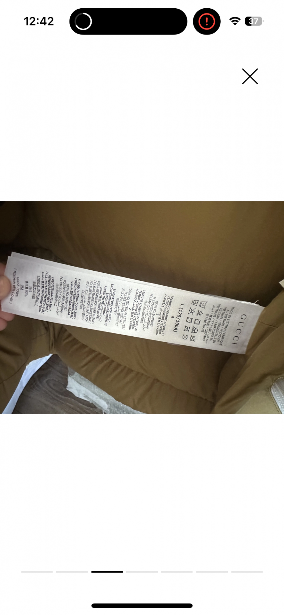 North Face x Gucci bunda