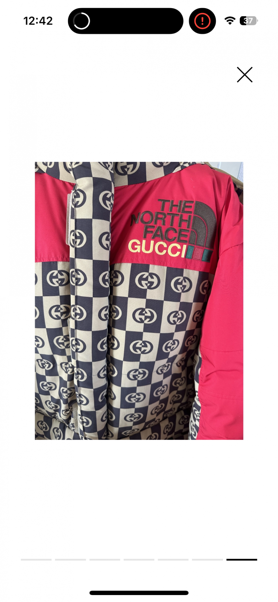 North Face x Gucci bunda
