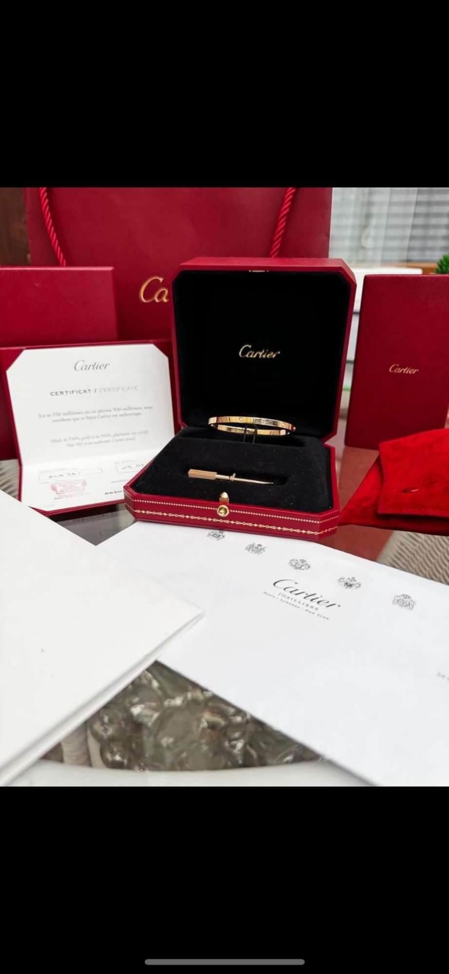 Cartier love náramok