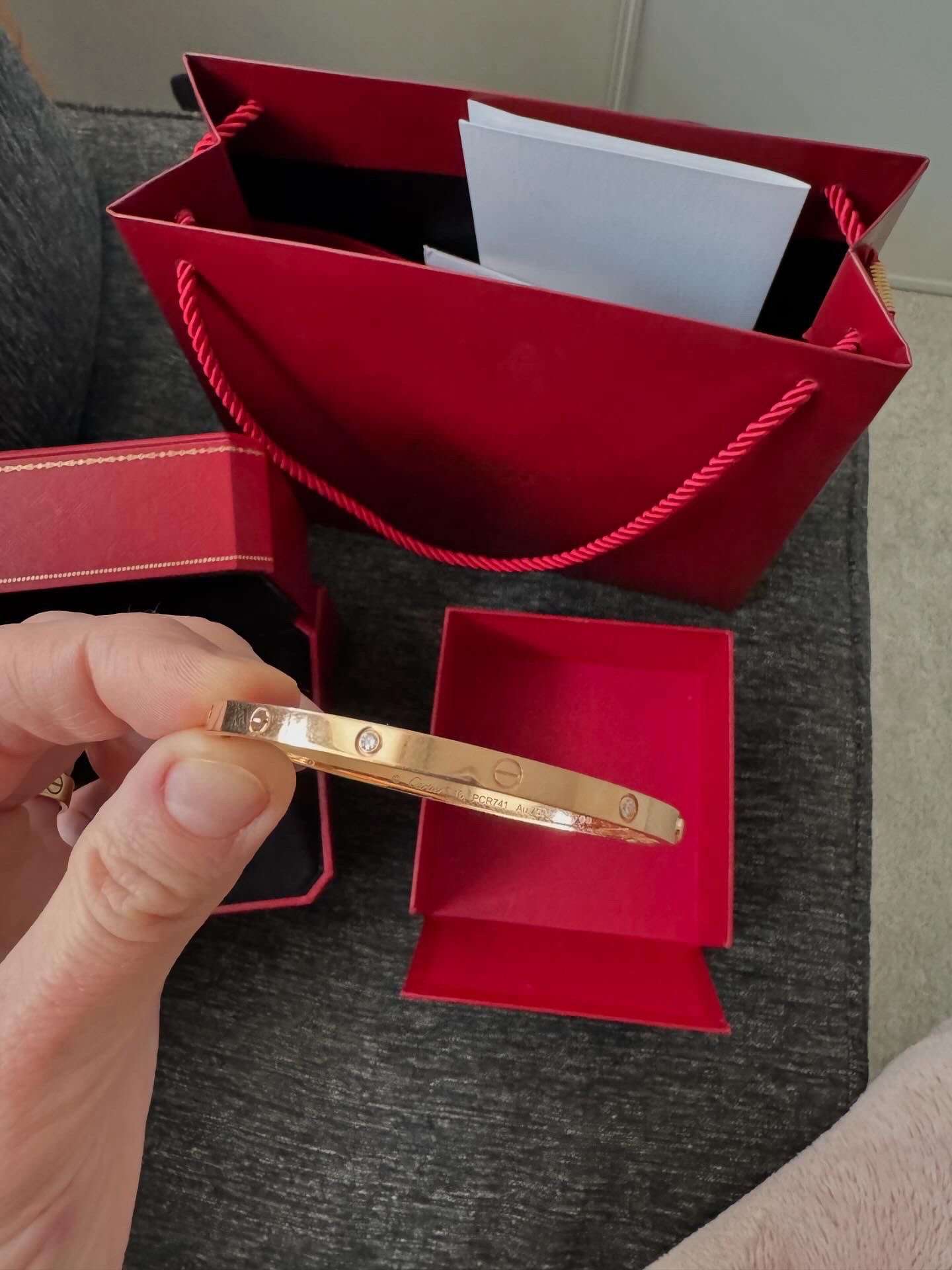 Cartier love náramok