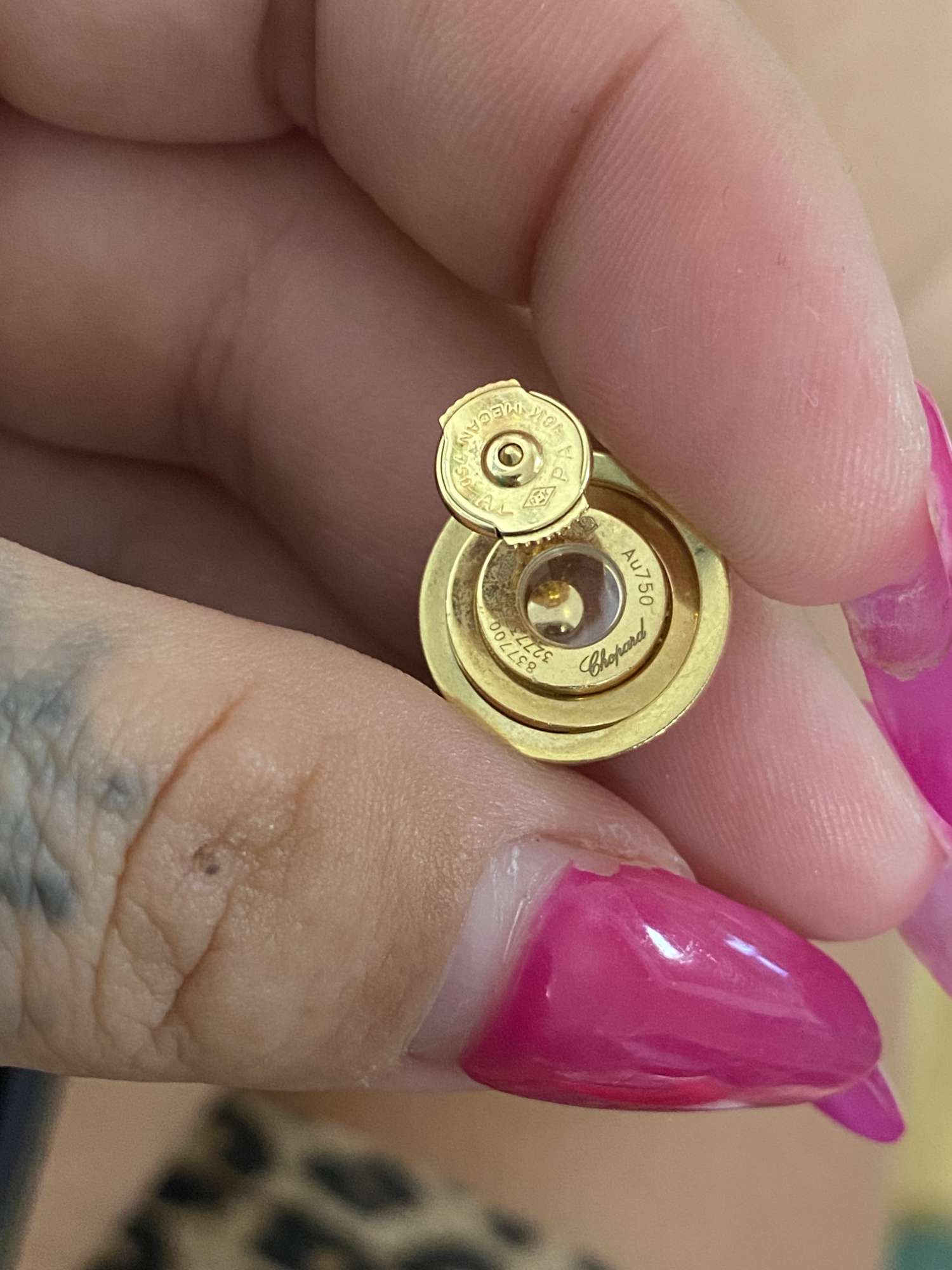 Chopard Happy spirit diamond  18 k