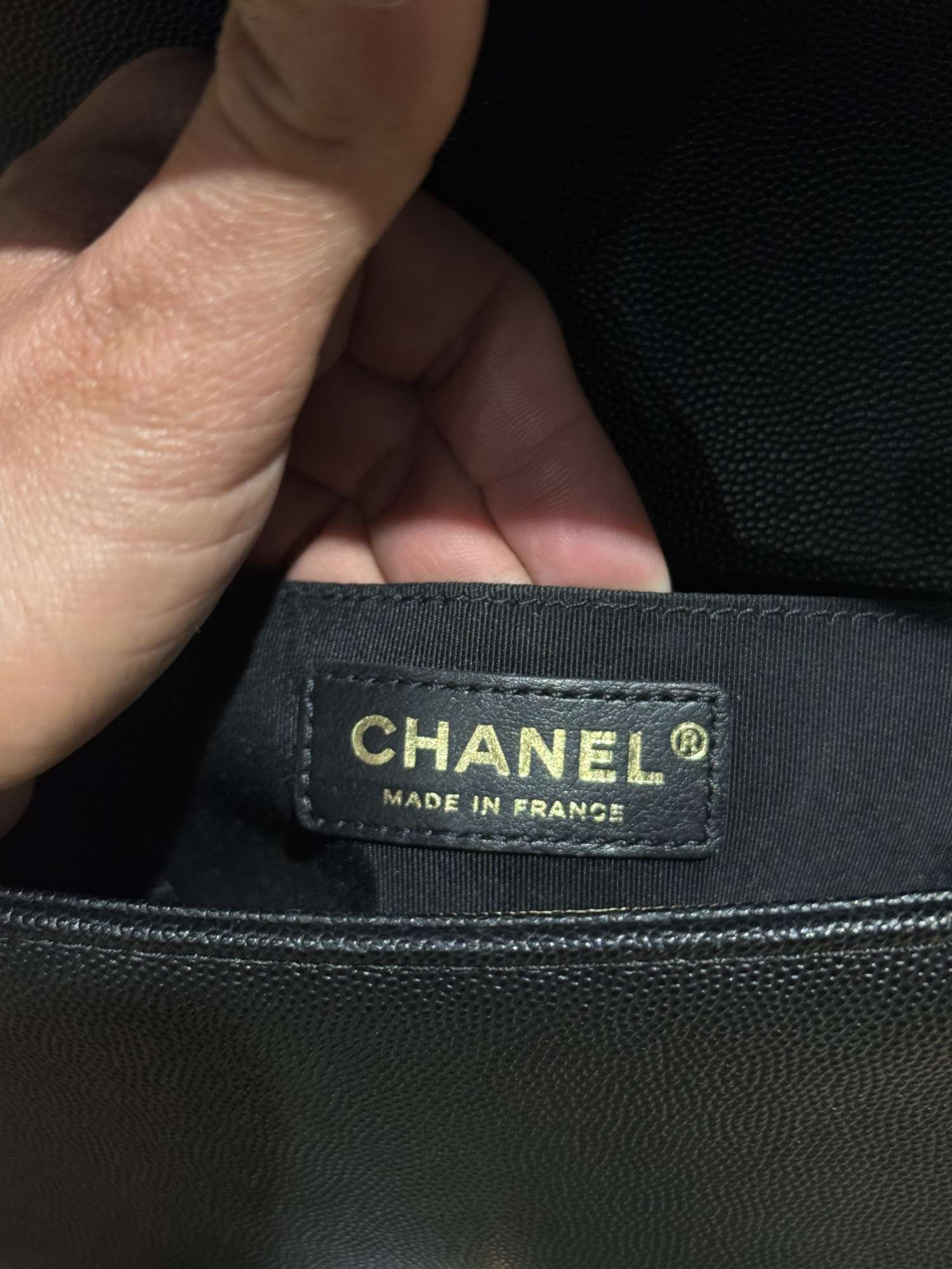 Chanel boy small