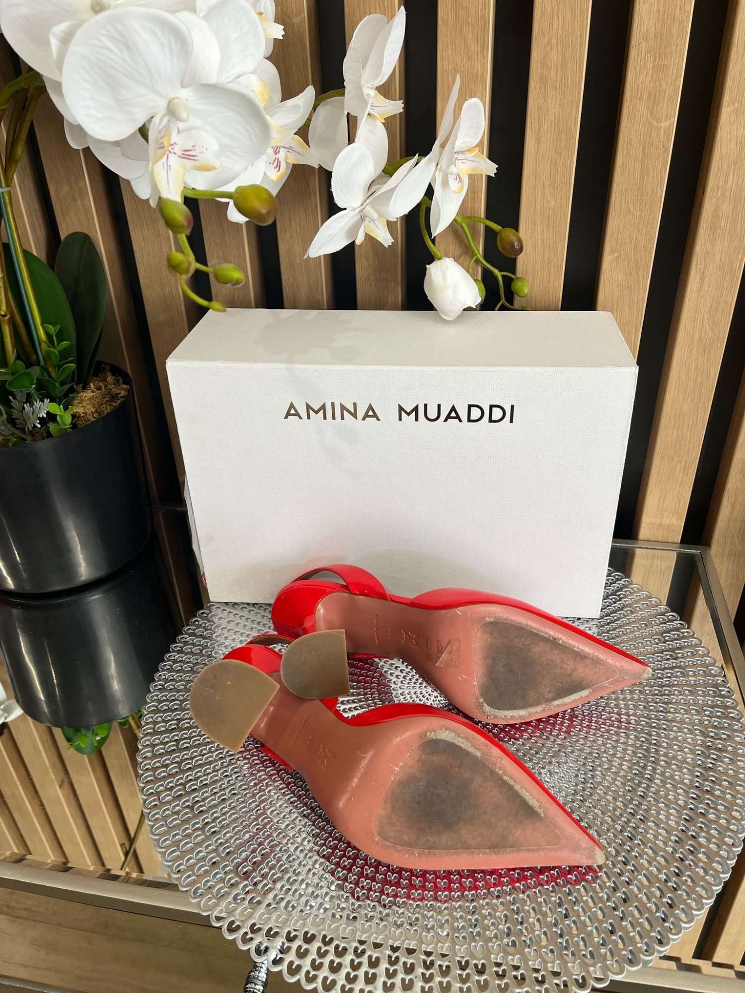 Amina Muaddi lodičky