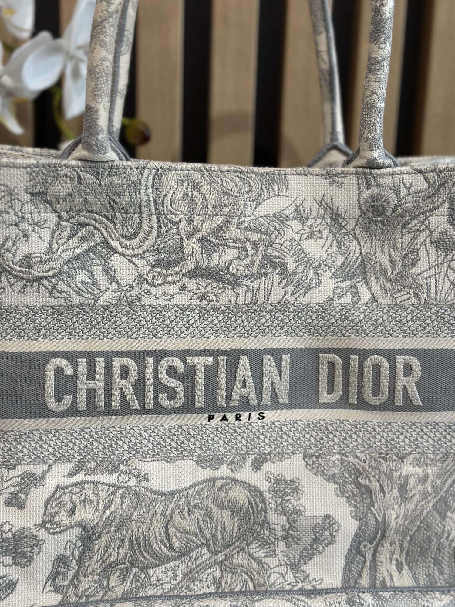 Dior tote bag