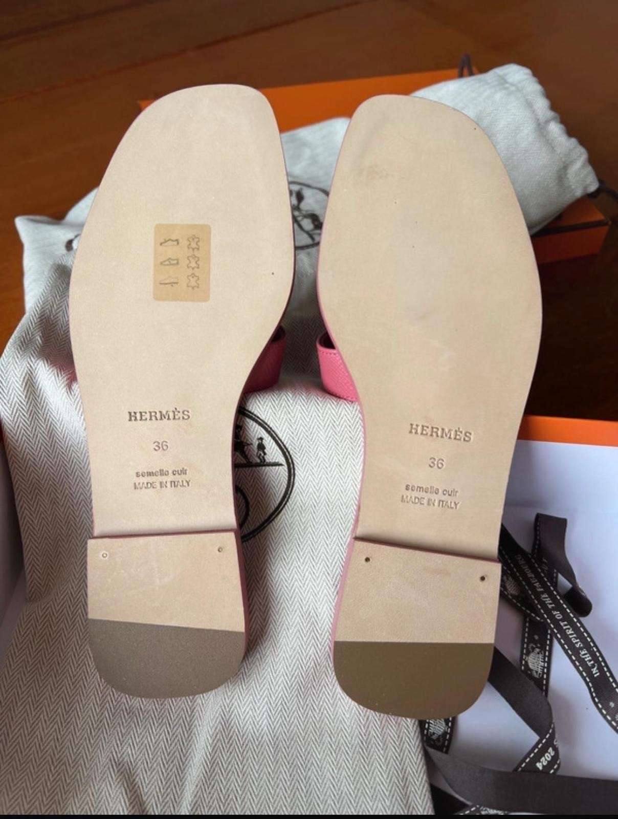 Hermes Oran šľapky