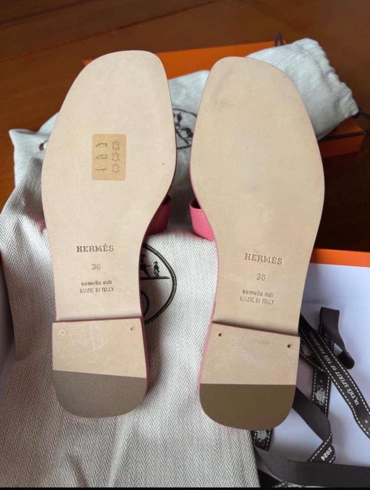 Hermes Oran šľapky