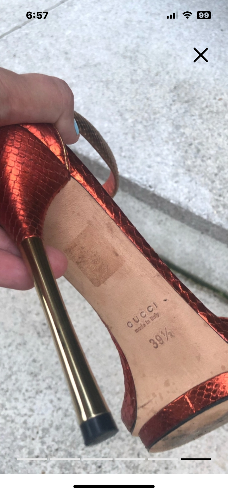 Gucci luxusne topanky