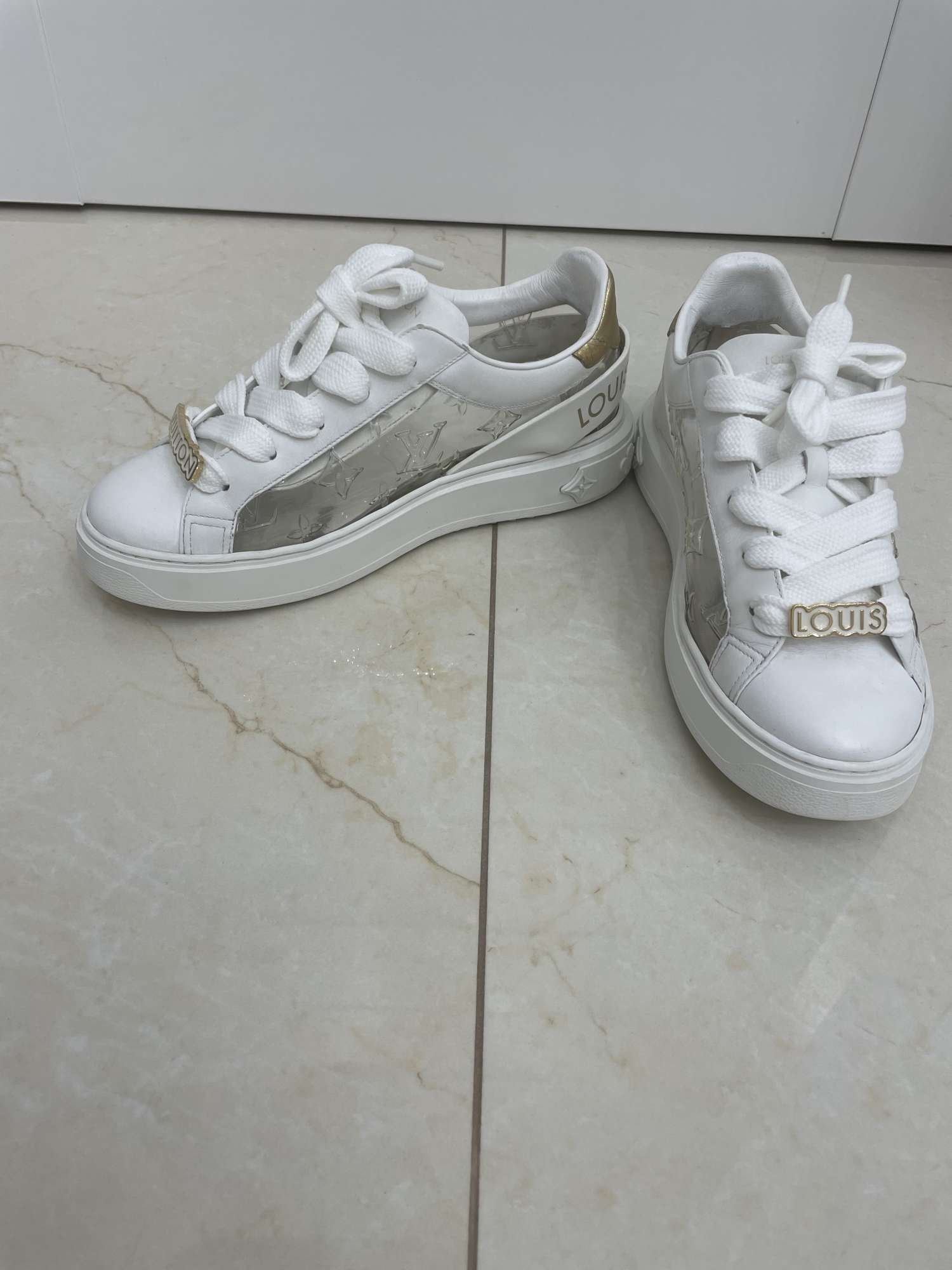 Louis Vuitton Time Out transparent sneaker/tenisky