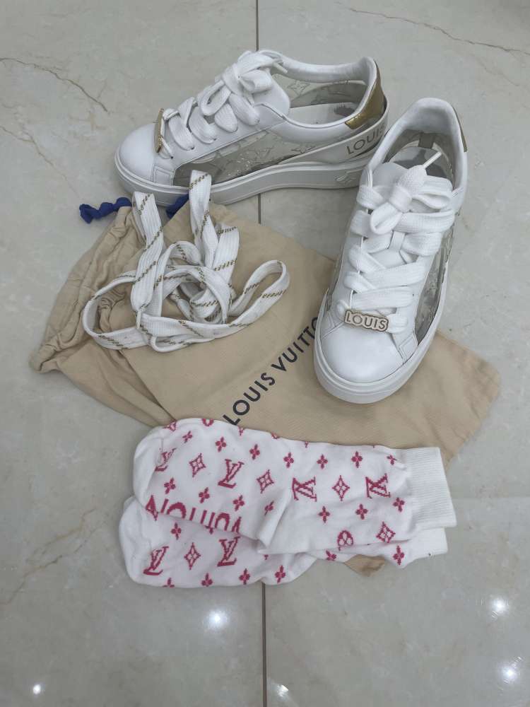 Louis Vuitton Time Out transparent sneaker/tenisky