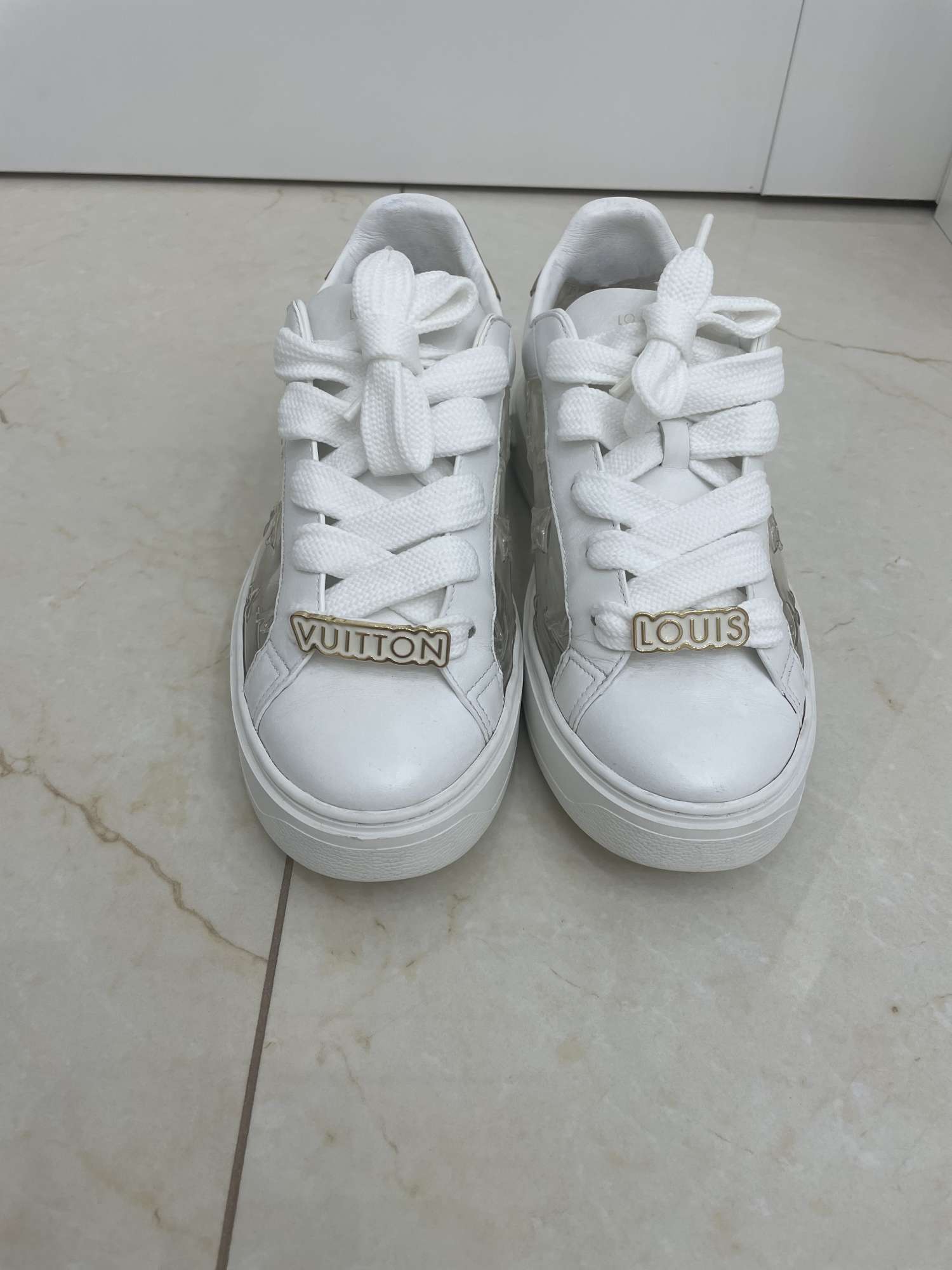 Louis Vuitton Time Out transparent sneaker/tenisky