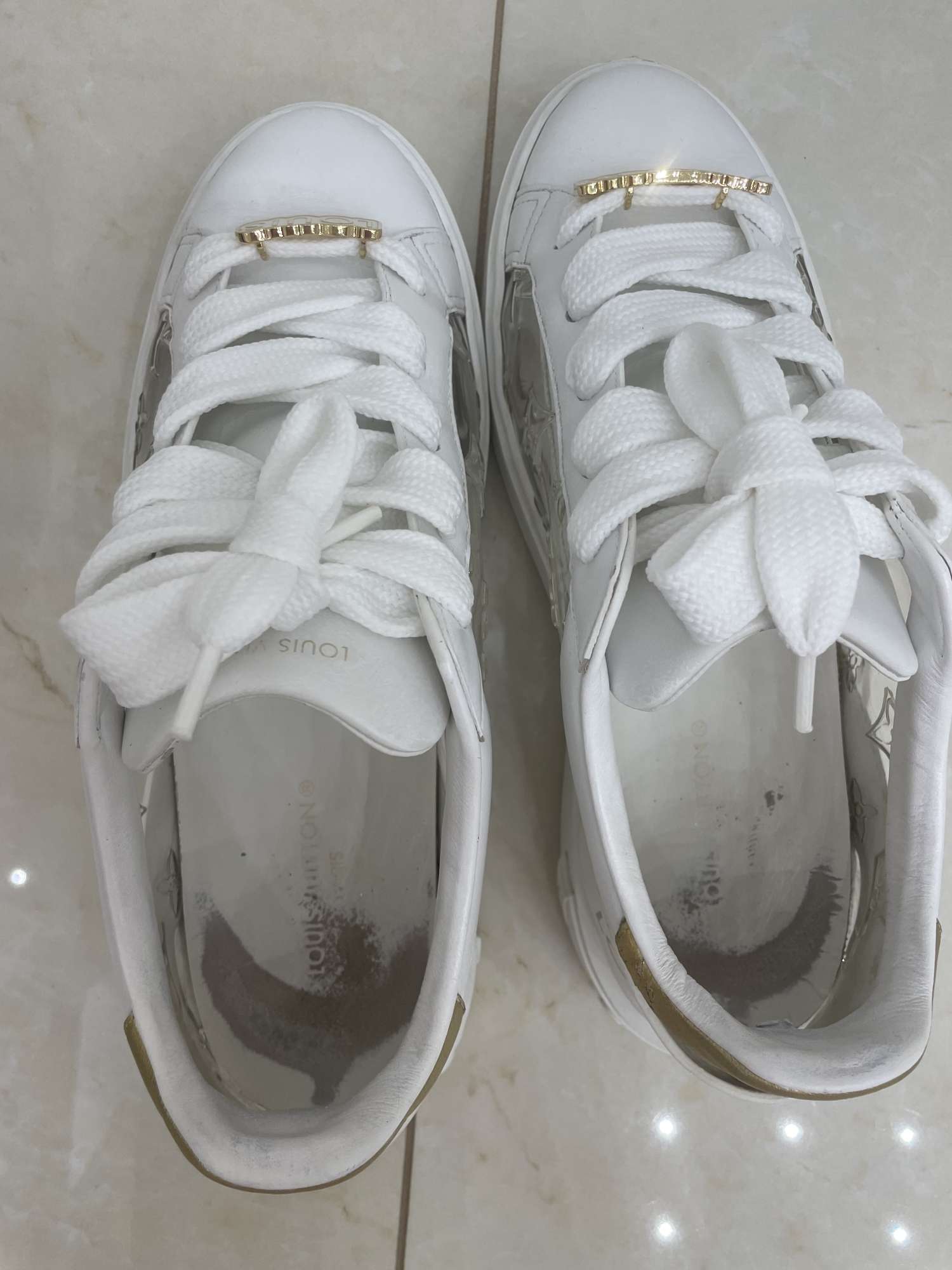 Louis Vuitton Time Out transparent sneaker/tenisky