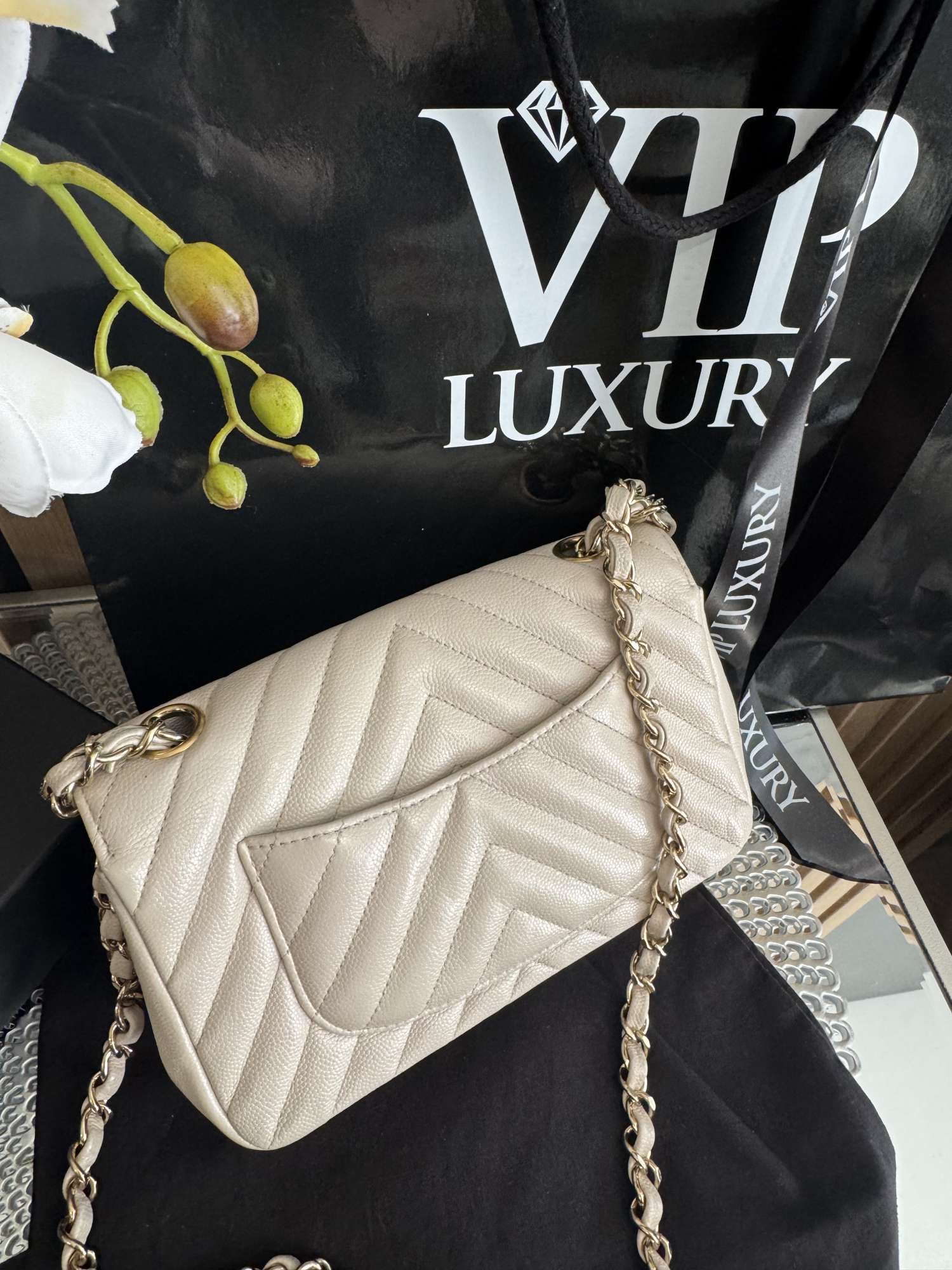 Chanel mini flap kabelka