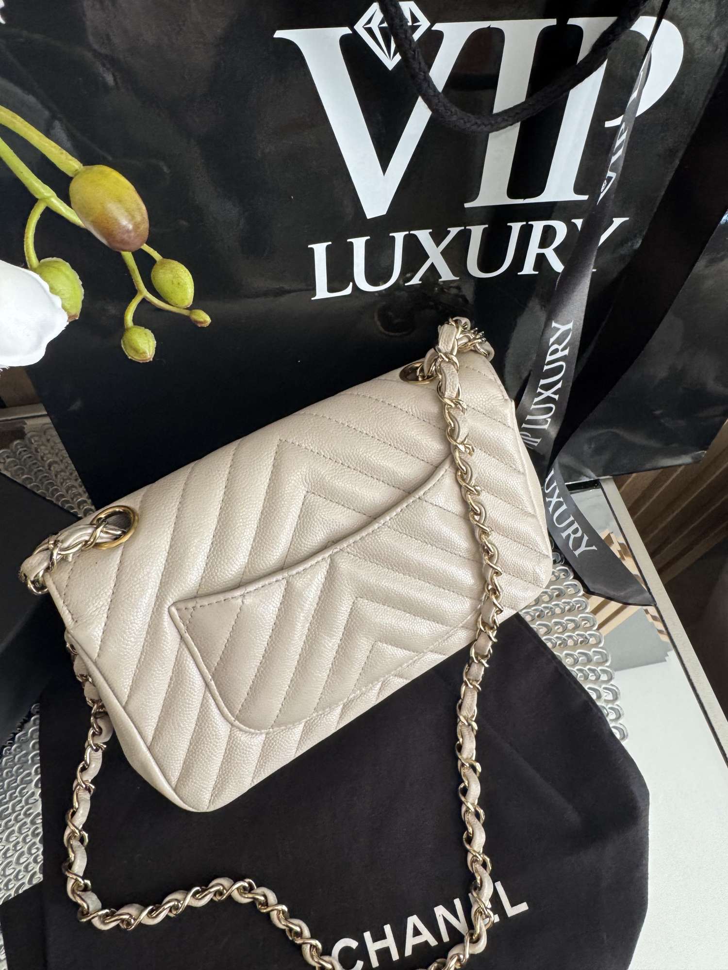 Chanel mini flap kabelka