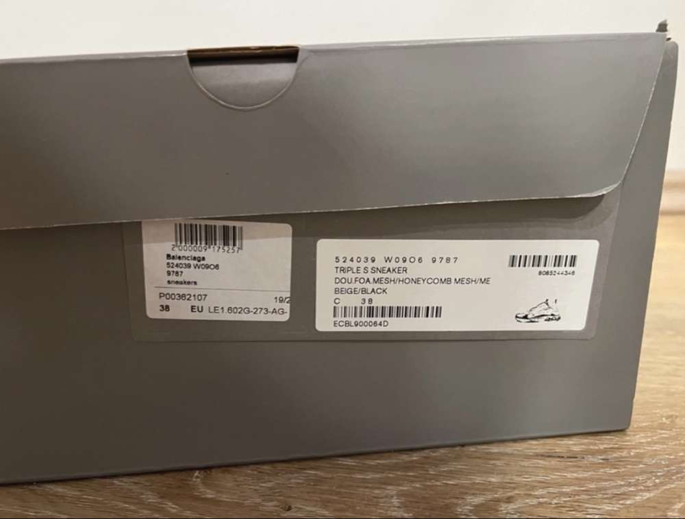 Balenciaga triple tenisky