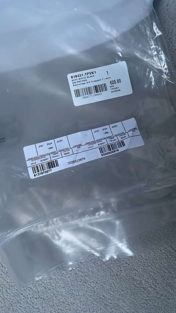 Balenciaga tričko xs