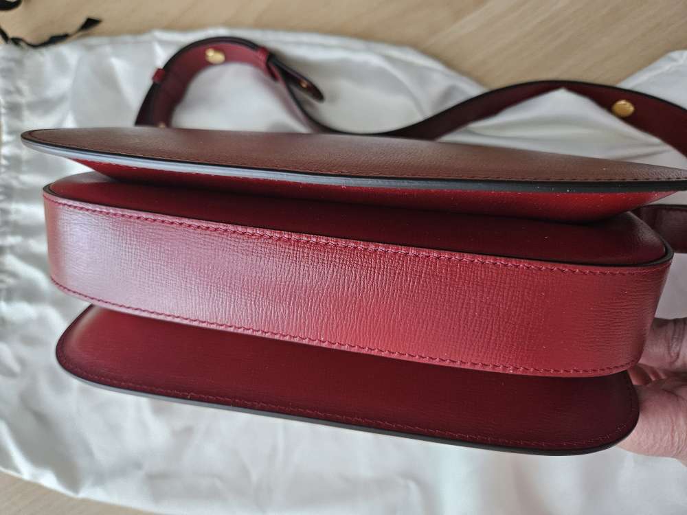 Gucci Horsebit 1955 leather red medium size