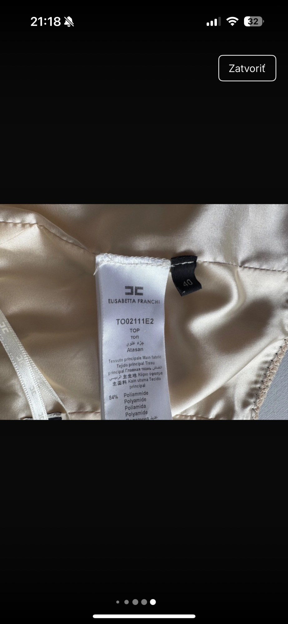 Elisabetta Franchi top