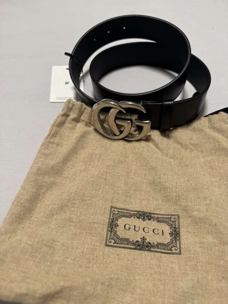 Gucci opasok, strieborný