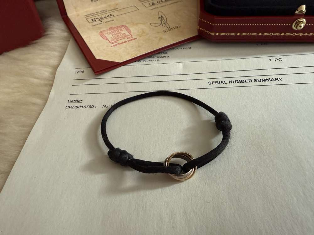 Cartier náramek trinity