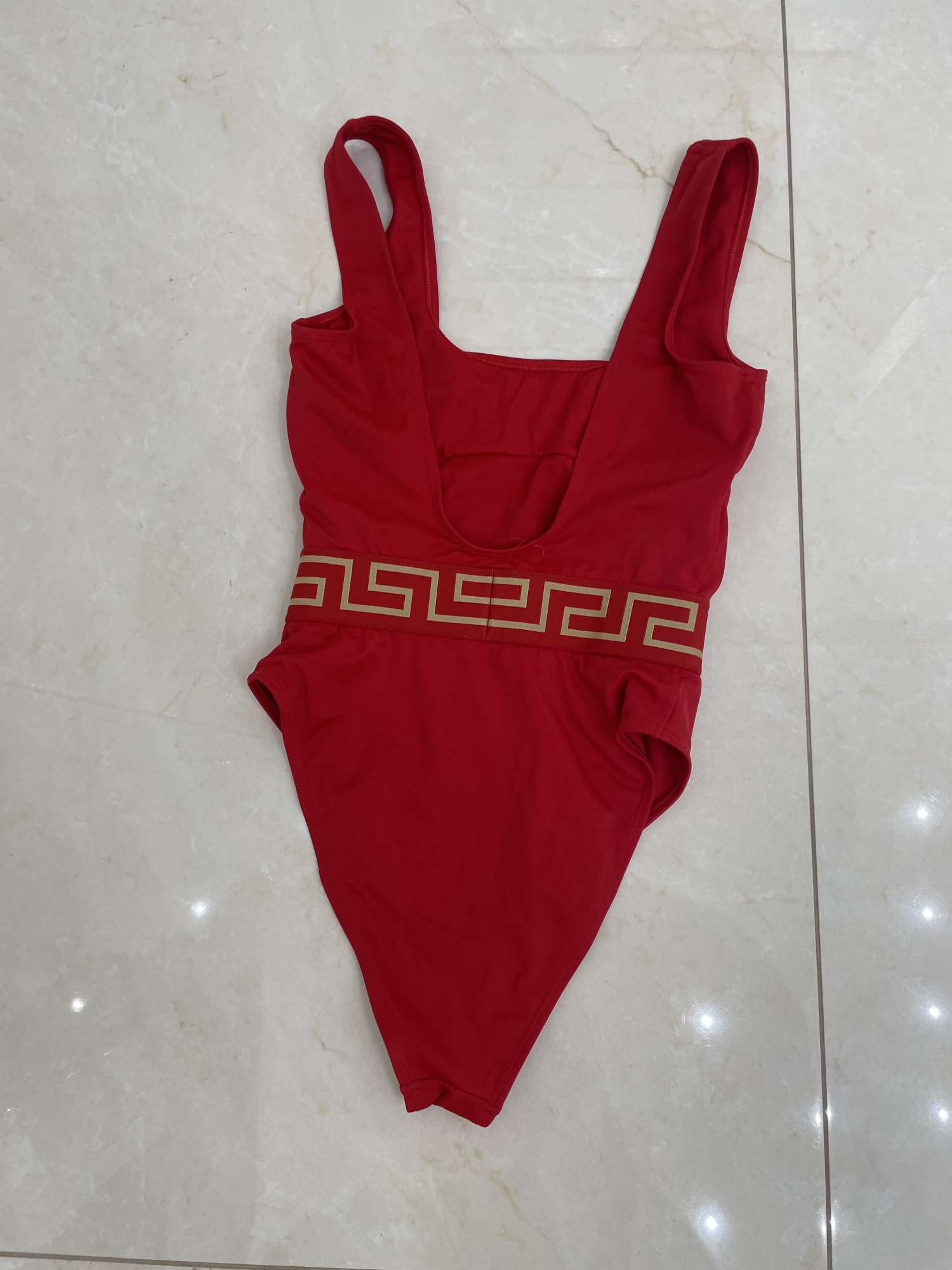 Versace plavky cervene