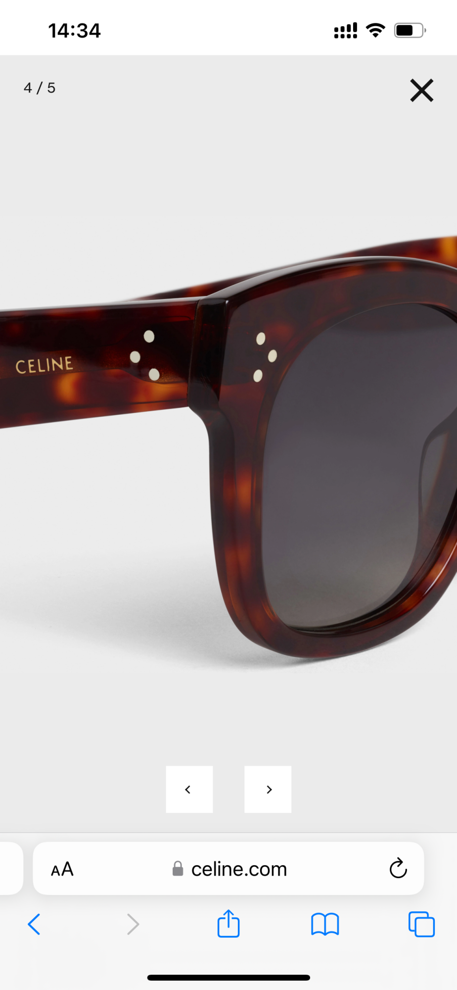 Celine Oversized S002 sluneční brýle