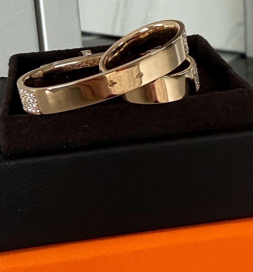 Hermes Kelly Gavroche double ring