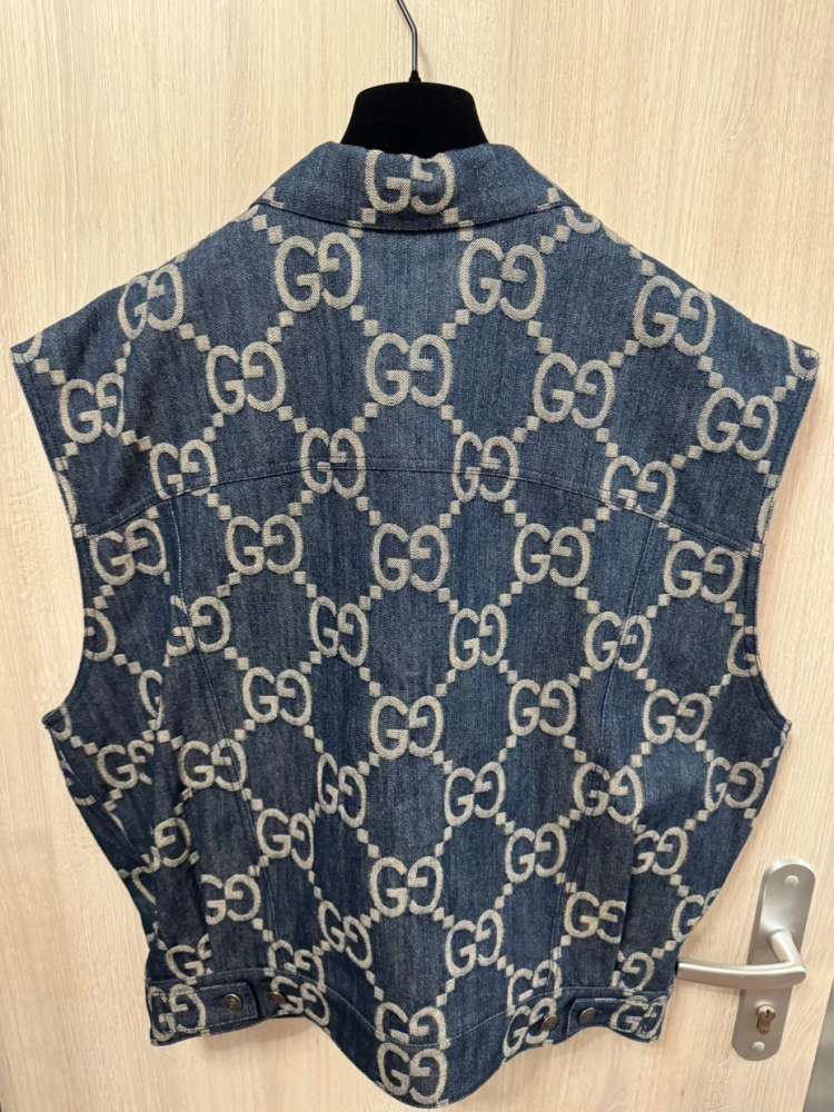 Gucci denim vesta