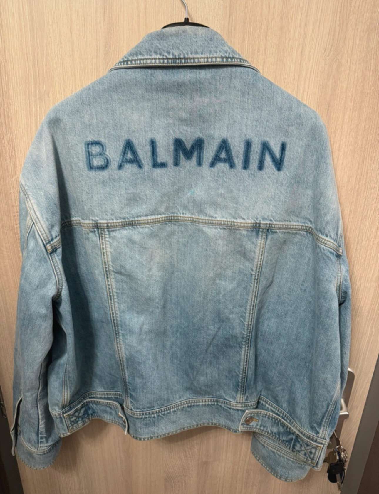 Balmain džínový bunda