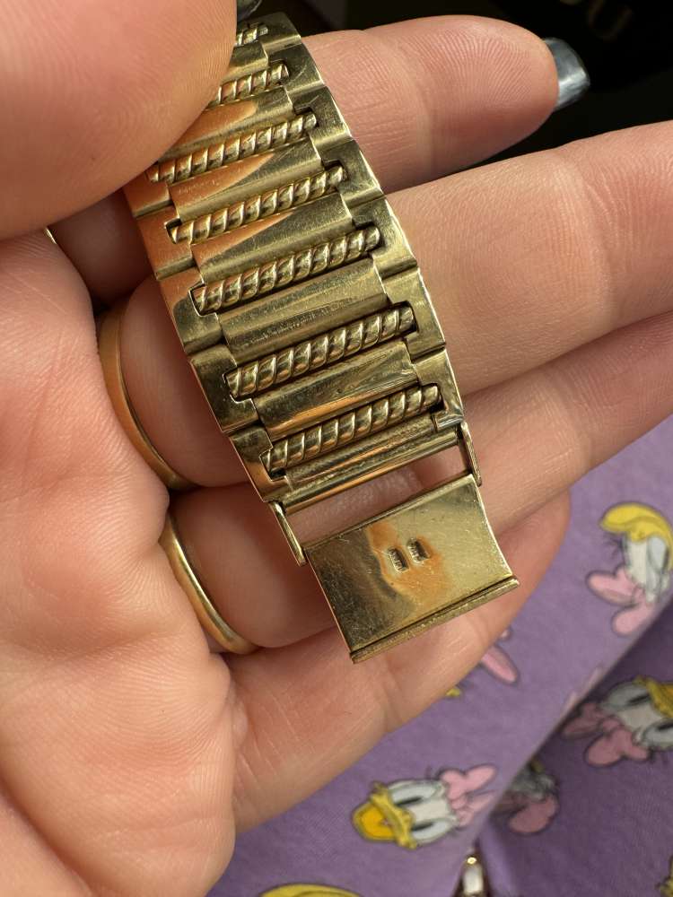 Geneve zlate 14k hodinky 93,91 gr