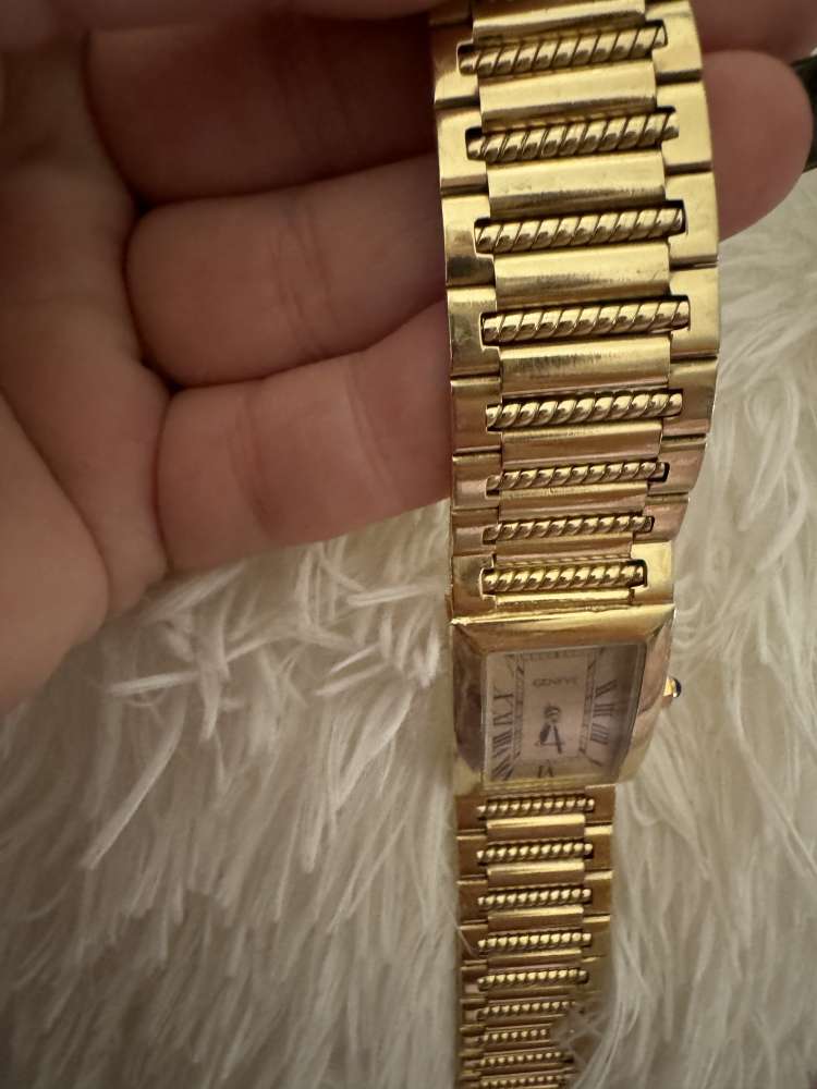 Geneve zlate 14k hodinky 93,91 gr