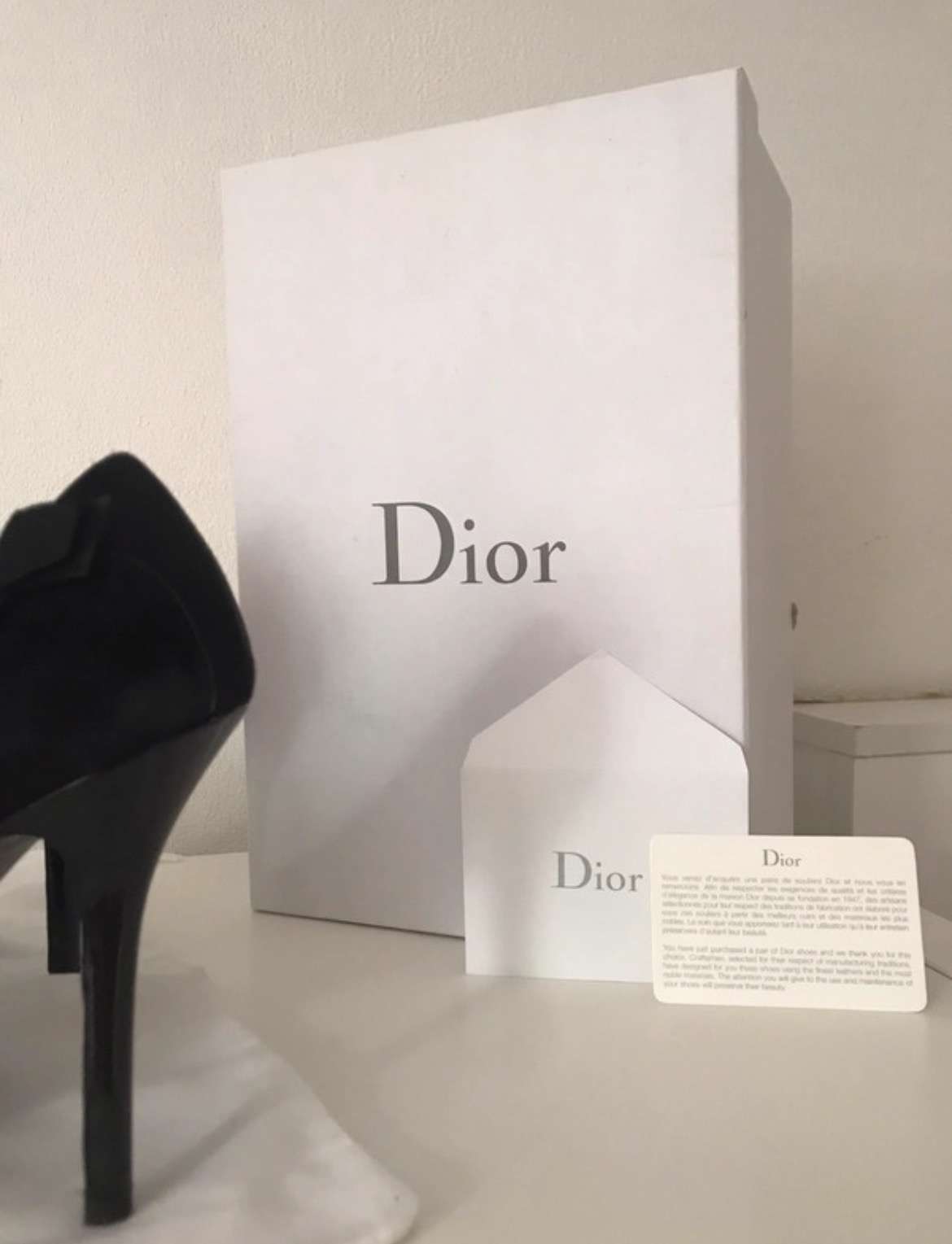 Černé Dior lodičky Noir