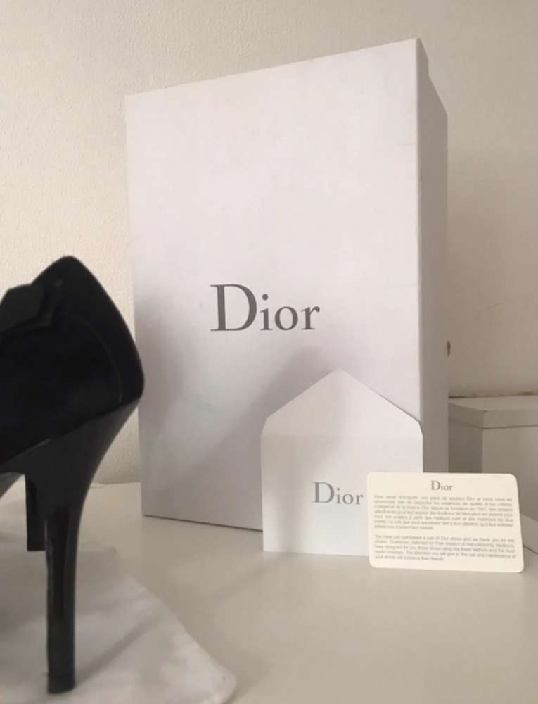 Černé Dior lodičky Noir