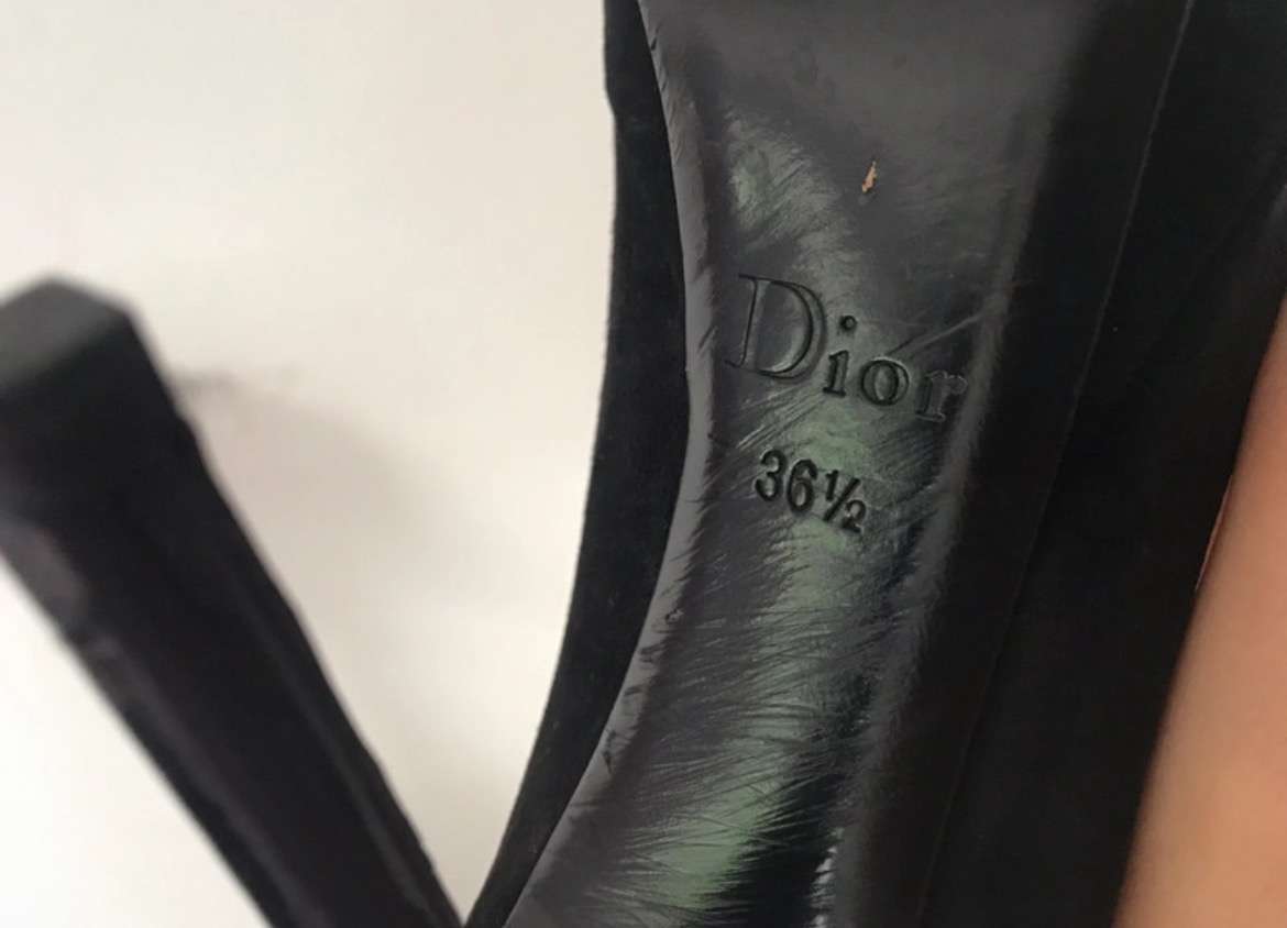 Černé Dior lodičky Noir