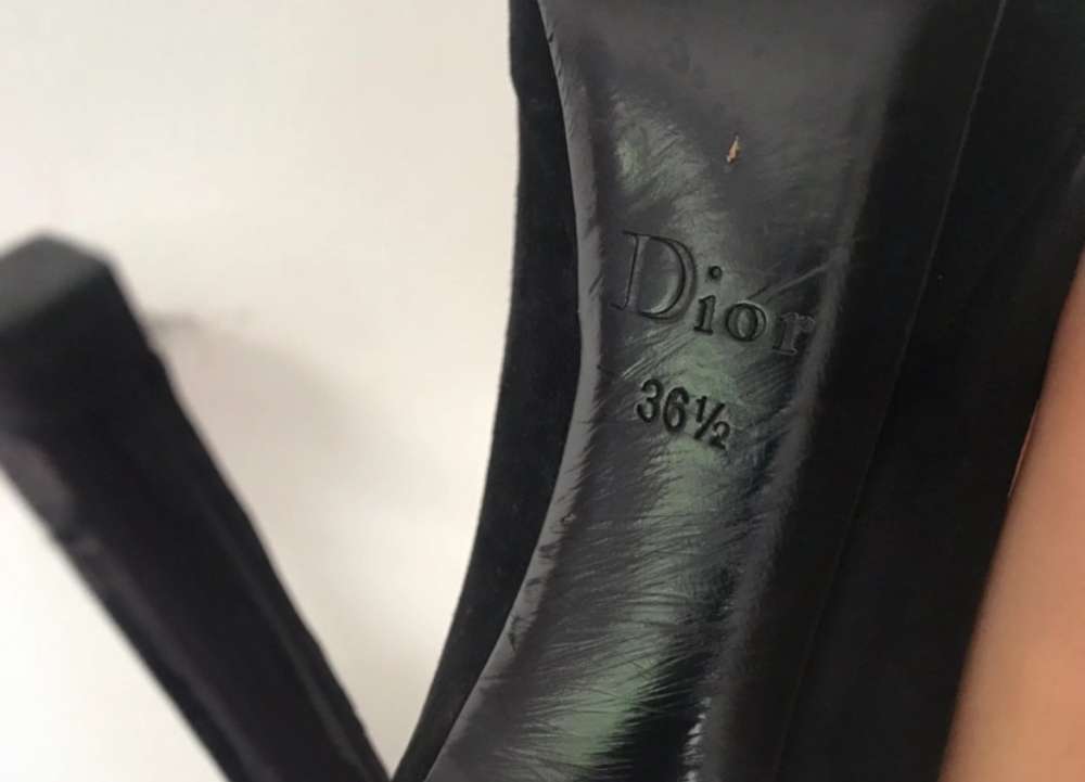 Černé Dior lodičky Noir