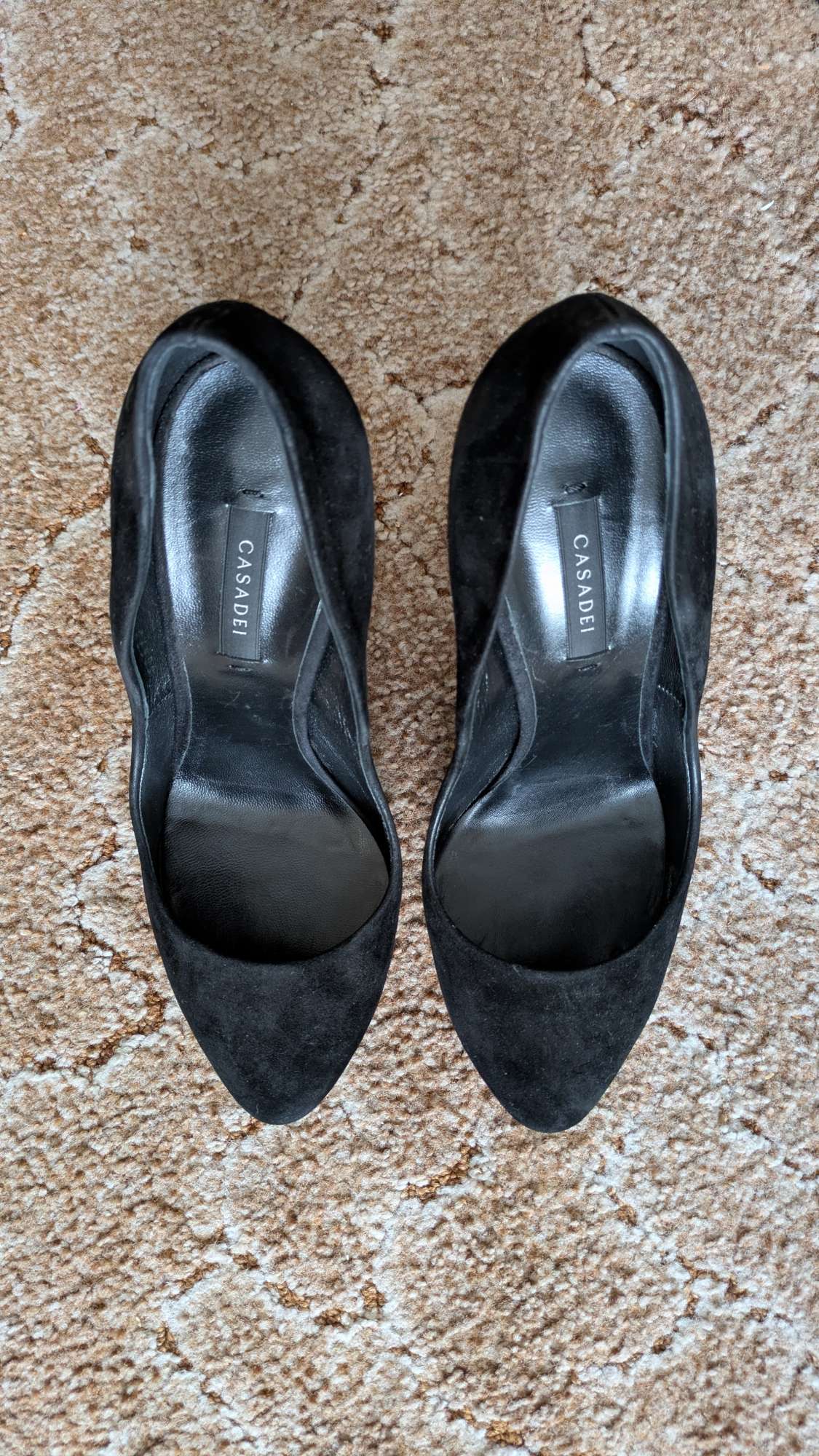 Casadei Flora Camoscio Nero