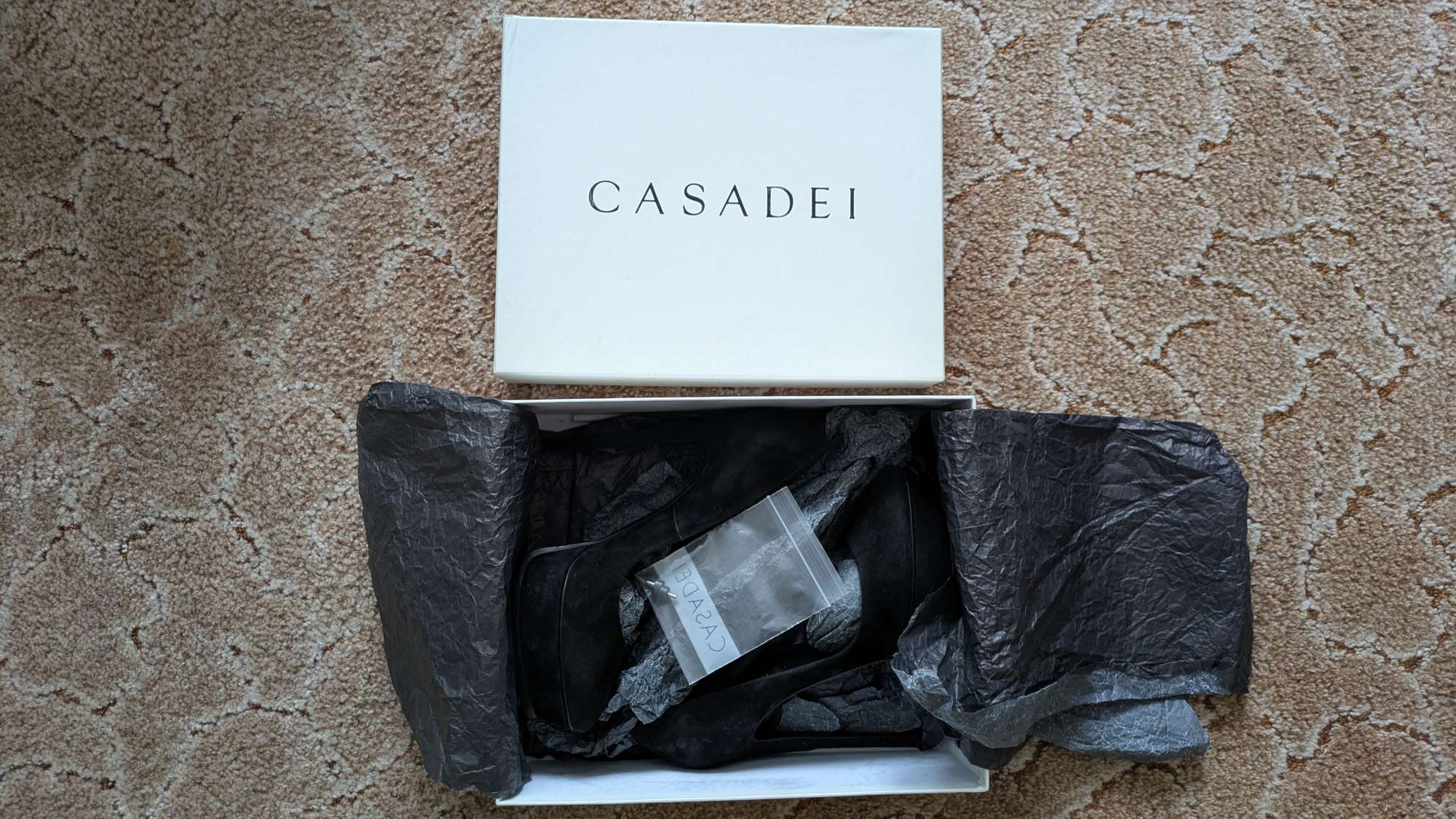 Casadei Flora Camoscio Nero