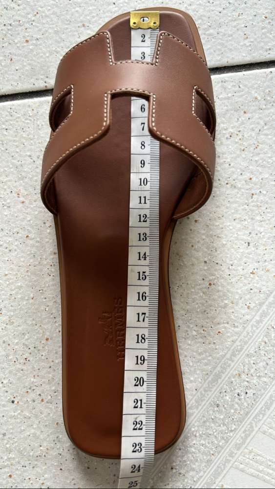 Nové šľapky HERMES model ORAN GOLD 36,5