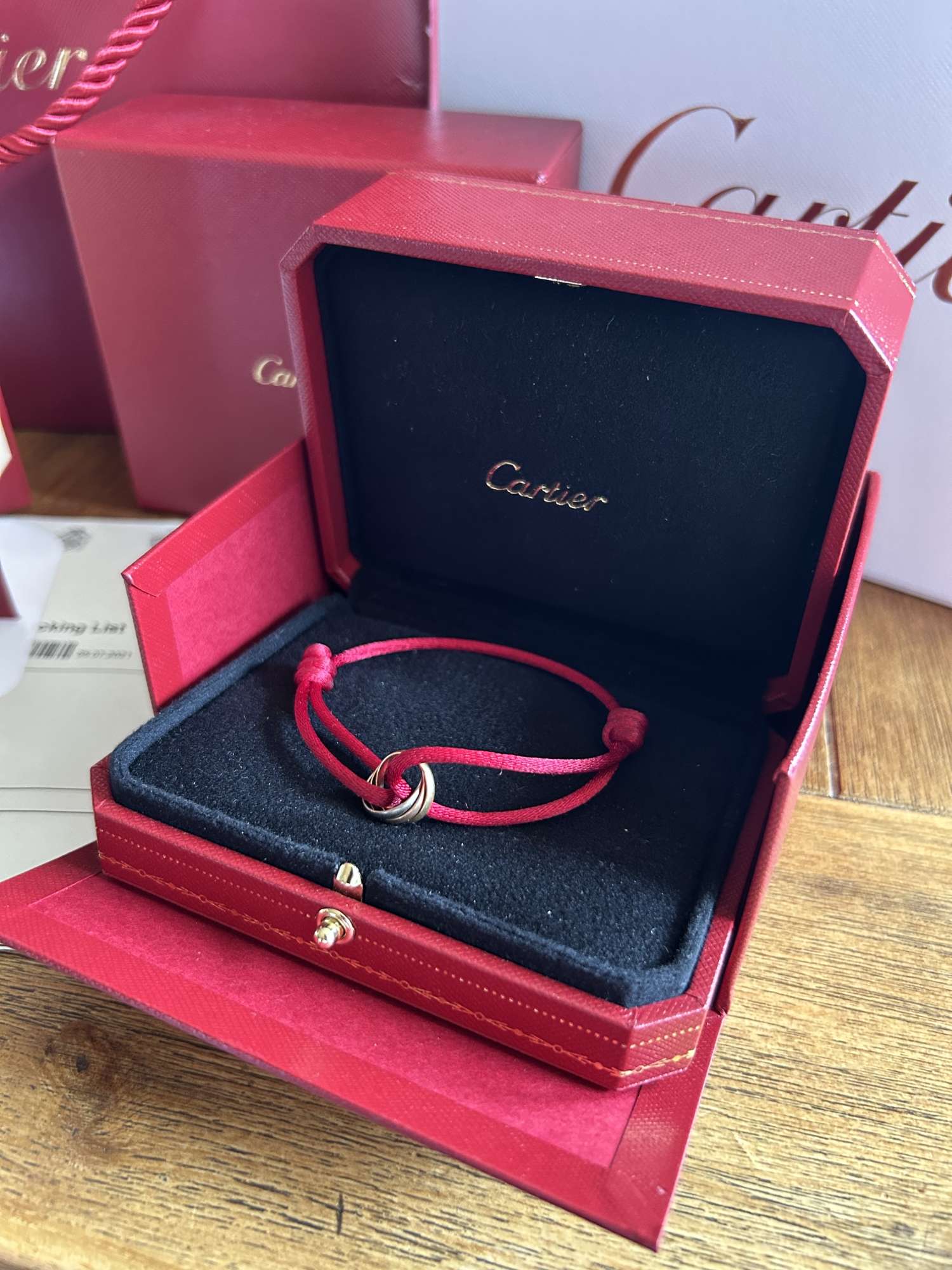 Cartier trinity náramok