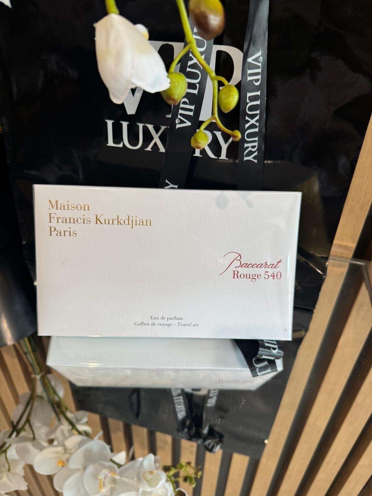 Baccarat rouge 540 travel set