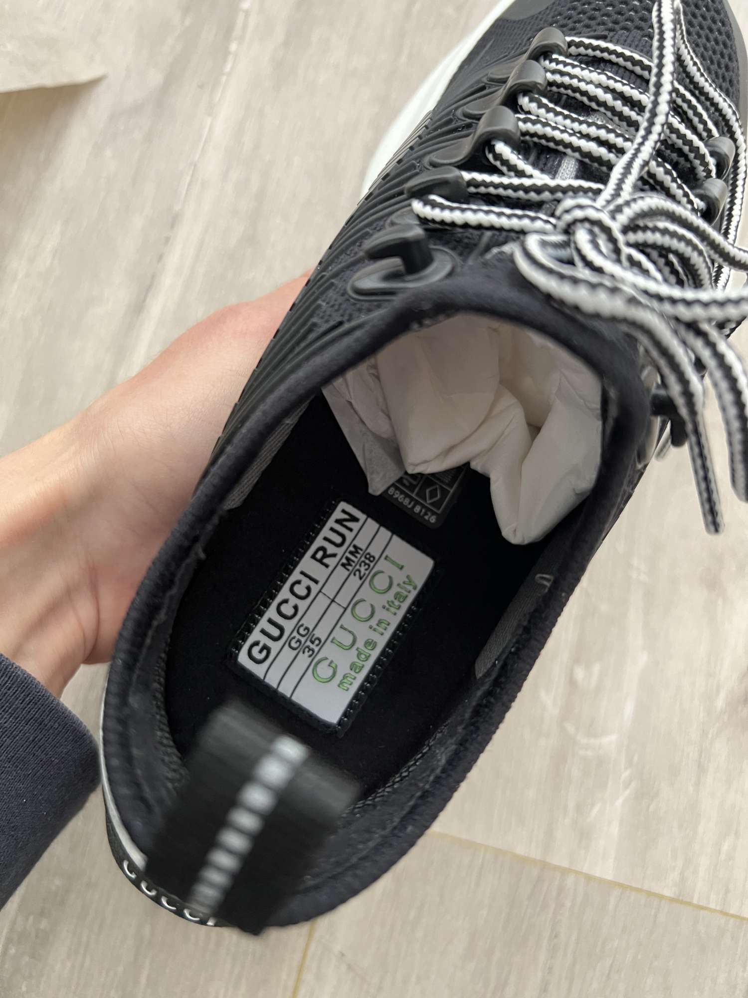 Gucci run nové štýlové tenisky