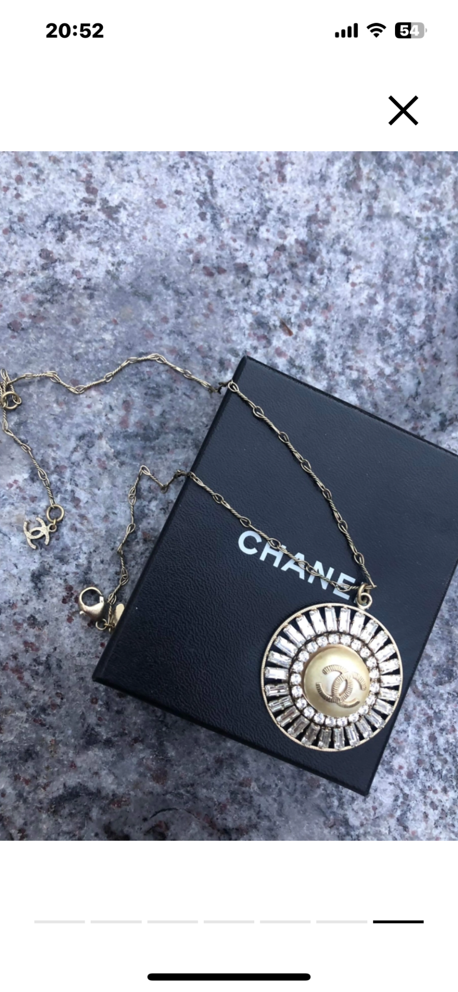 Chanel retiazka s priveskom