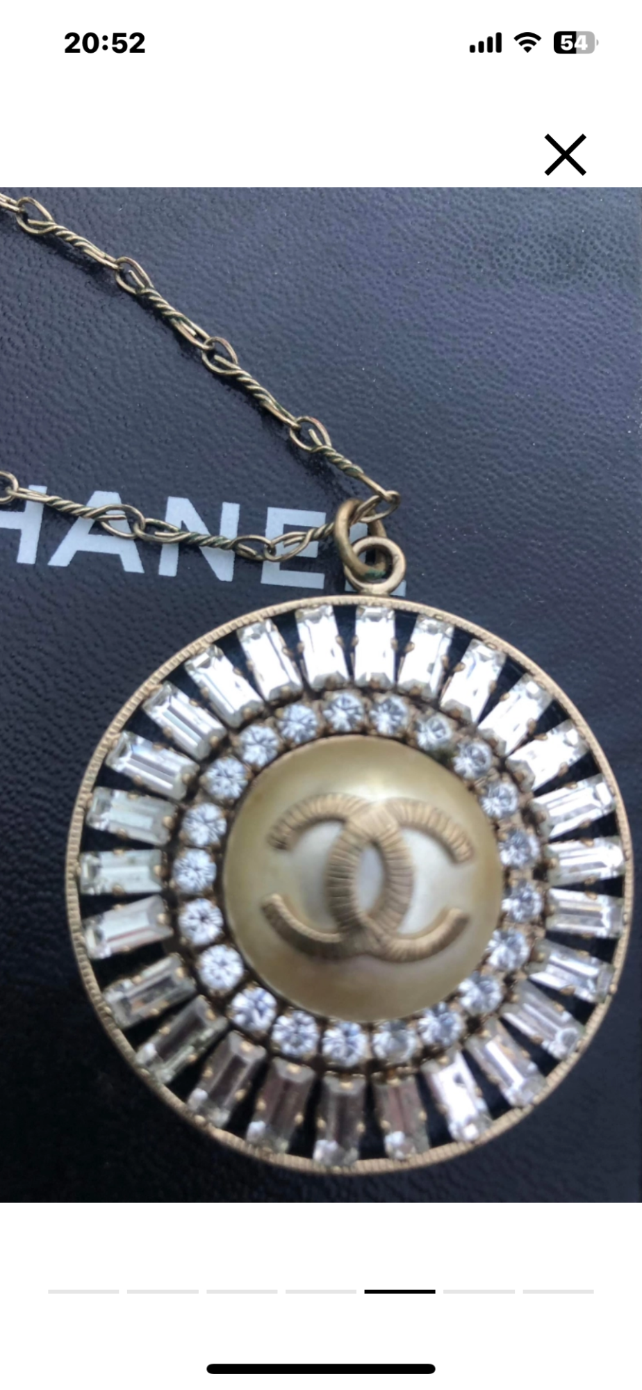 Chanel retiazka s priveskom