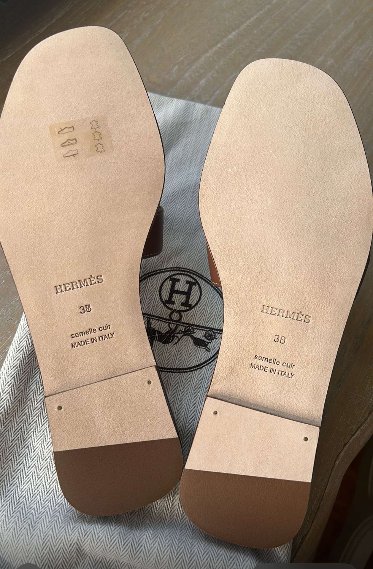 Šľapky Hermes Oran