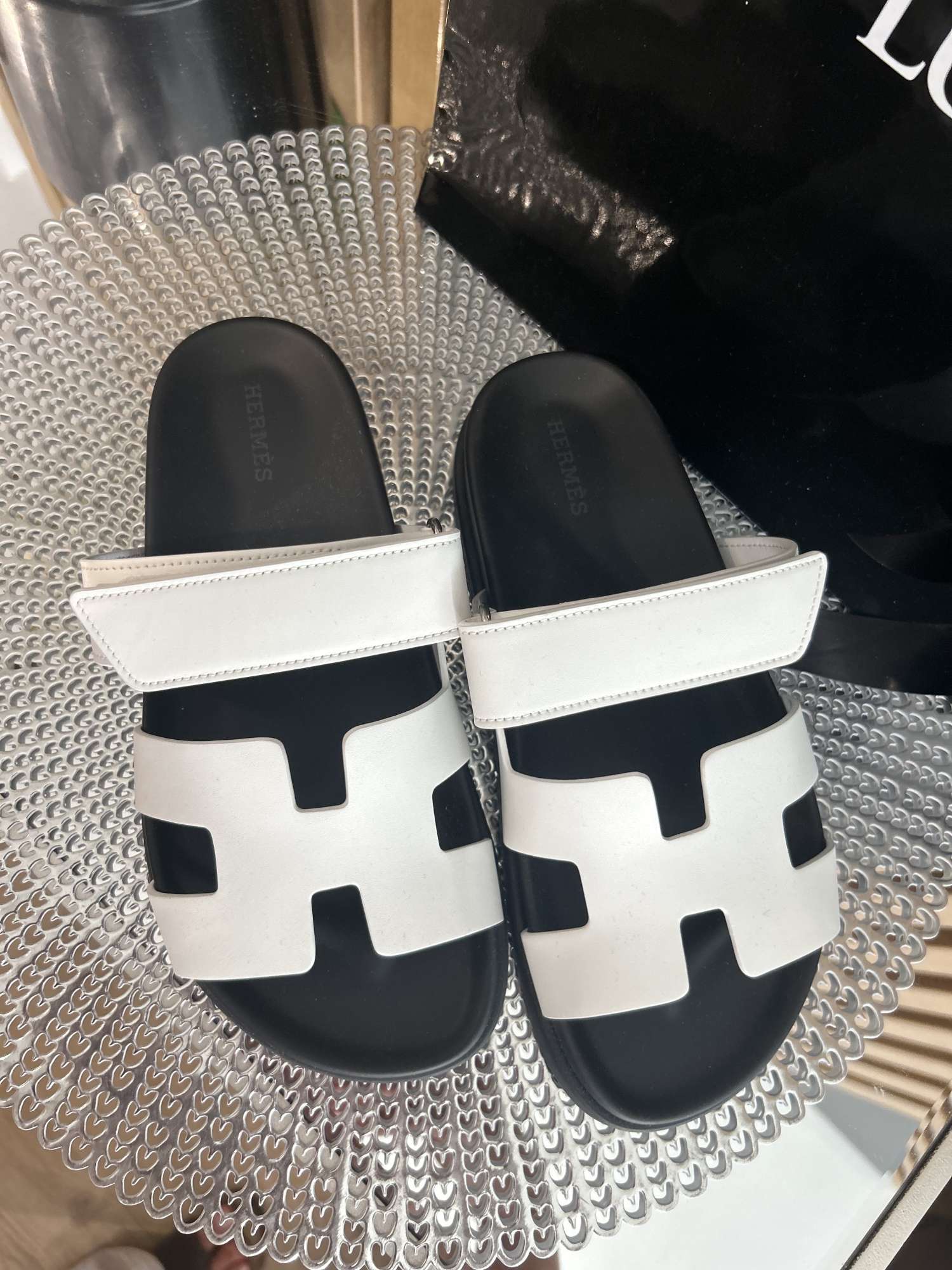 Hermes chypre sľapky